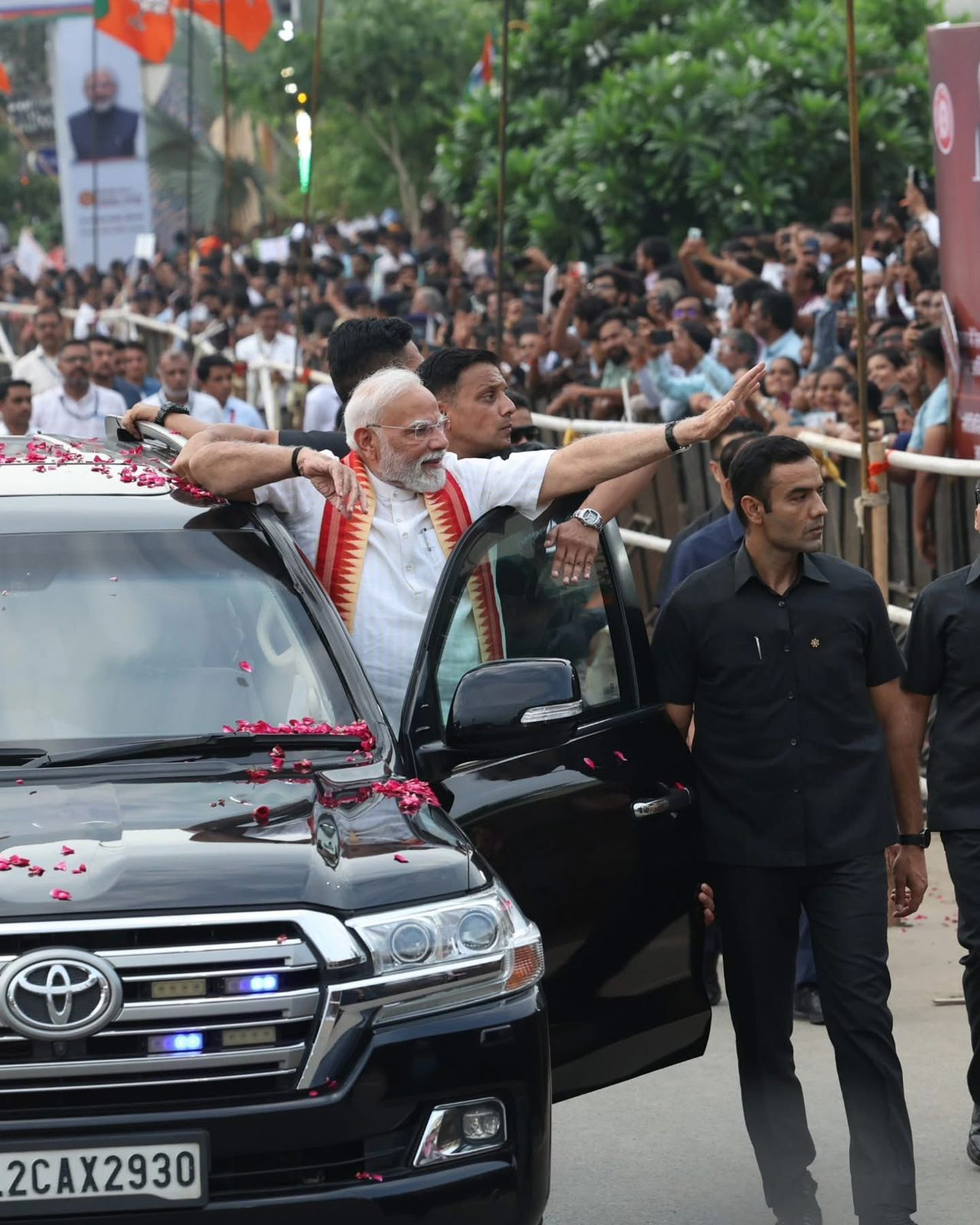 Narendra Modi Rally in Ahmedabad: A Grand Show of Support and Development