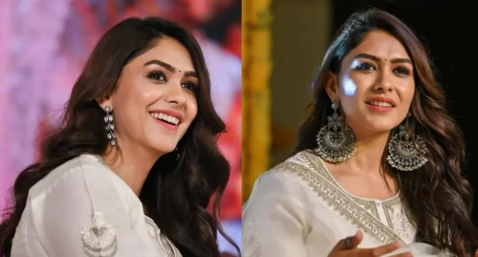 Mrunal Thakur Welcomes Ganpati Bappa with Devotion and Grace